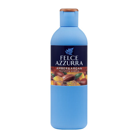 Amber & Argan Bodywash 650ml - Felce Azzurra