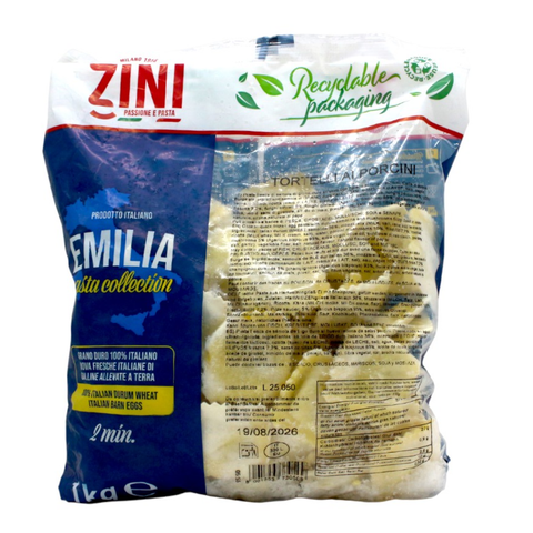 Zini Emilia Tortelli with Mushroom 1kg