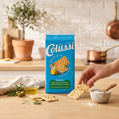 Rosemary Crackers 250g - Colussi