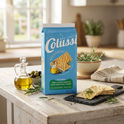 Rosemary Crackers 250g - Colussi