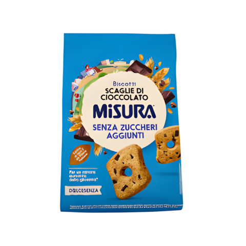 بسكويت رقائق الشوكولاتة (بدون إضافة سكر) 290 جرام - ميسورا