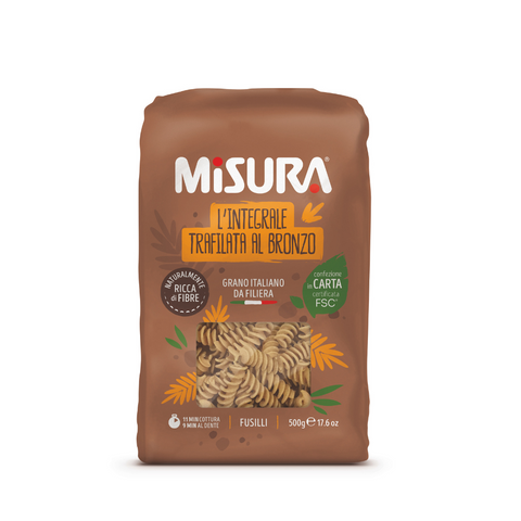 Misura Whole Wheat Fusilli 500g