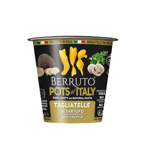 Pasta Cup: Tagliatelle with Truffle 70g  - Pasta Berruto
