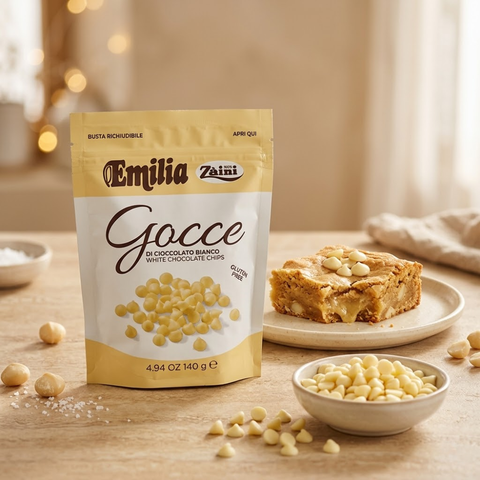 Zaini White Chocolate Chips 140g