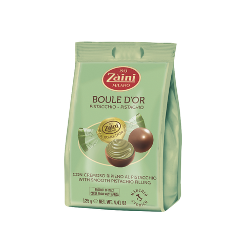Zaini Milk Chocolate Praline With Pistachio Filling 125g