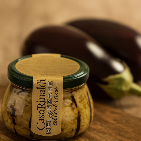 Grilled Aubergines 320g - Casa Rinaldi