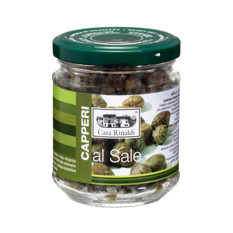 Capers in Salt 130gr - Casa Rinaldi