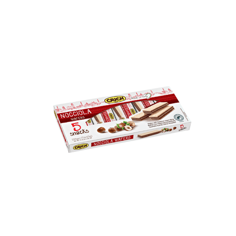 Crich Hazelnut Wafers 225g