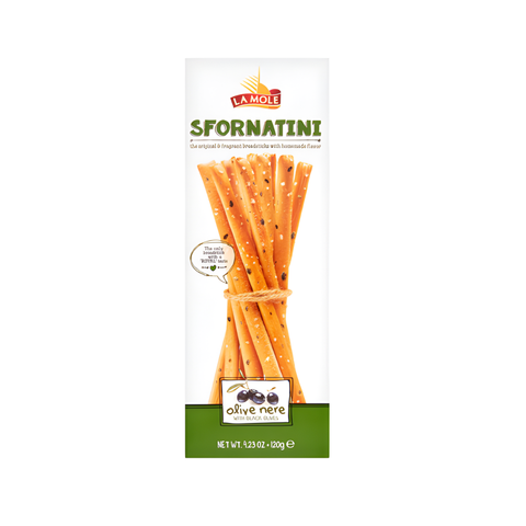 La Mole Bread Sticks with Olives 120g