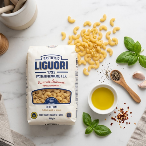 Liguori Chifferini Pasta 500g – Gragnano PGI Italian Soup Pasta