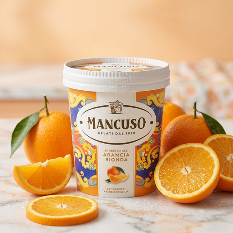 Mancuso Blond Orange Sorbet 340g