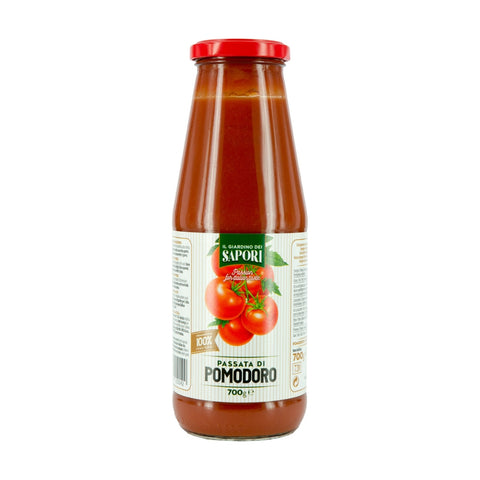 Tomato Puree Glass Bottle 700g - Giardino dei Sapori