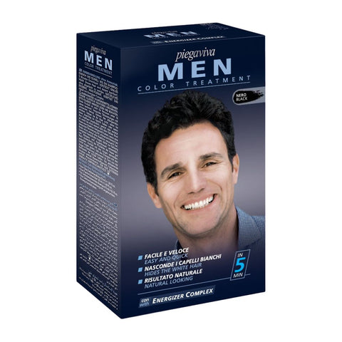 Piega Viva Man Hair Color Kit Black