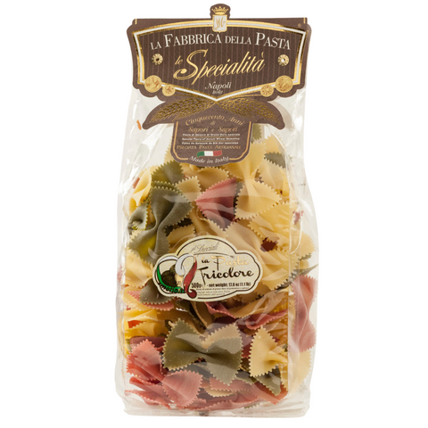 Farfalle Giganti Tricolore 500g - La Fabbrica