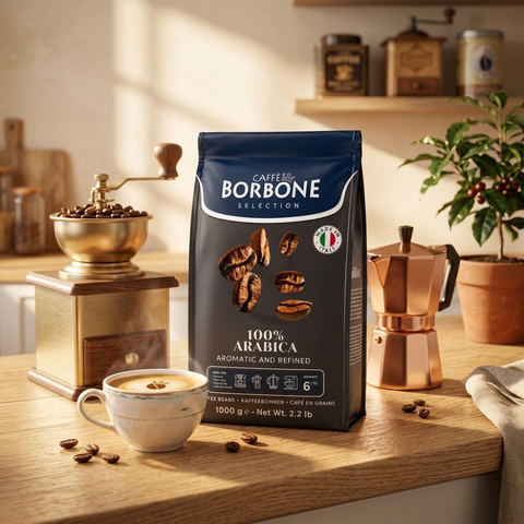 Caffè Borbone 100% Arabica Coffee Beans 1kg