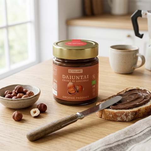 Organic Hazelnut Cream 300g - BioGelart