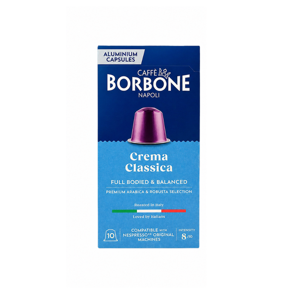 Caffé Borbone Capsule Classica – 50g Nespresso®* Original Compatible (Smooth & balanced)