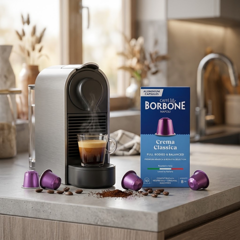 Caffé Borbone Capsule Classica – 50g Nespresso®* Original Compatible (Smooth & balanced)