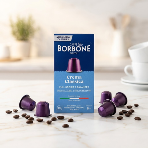 Caffé Borbone Capsule Classica – 50g Nespresso®* Original Compatible (Smooth & balanced)
