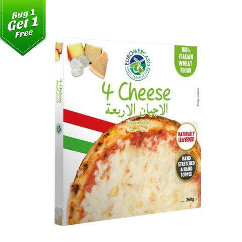 4 Cheese Pizza 360g - Euromercato