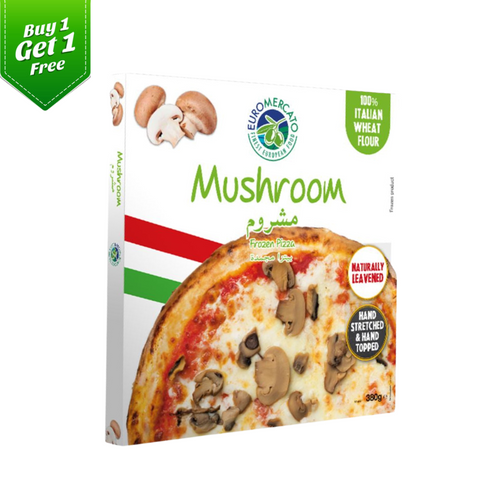 Mushroom Pizza 380g - Euromercato