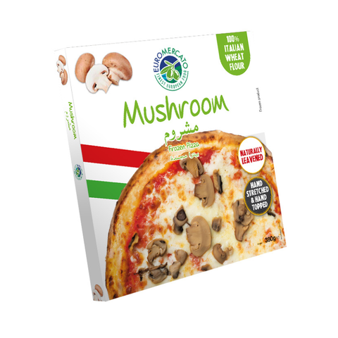 Mushroom Pizza 380g - Euromercato