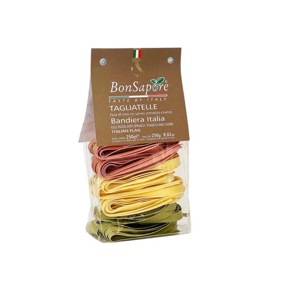 Bonsapore Tagliatelle Italian Flag 250g