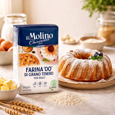 Molino Chiavazza Soft Wheat Flour Type 00 for Cake 1 kg