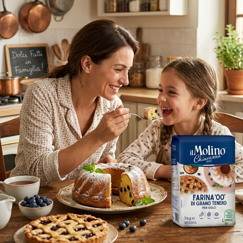 Molino Chiavazza Soft Wheat Flour Type 00 for Cake 1 kg