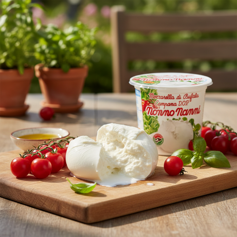 Nonno Nanni Authentic Italian Buffalo Mozzarella Cheese 125g