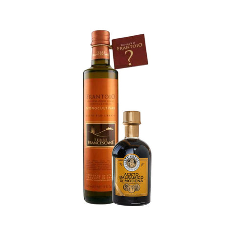 Extra Virgin olive oil and Balsamic Vinegar