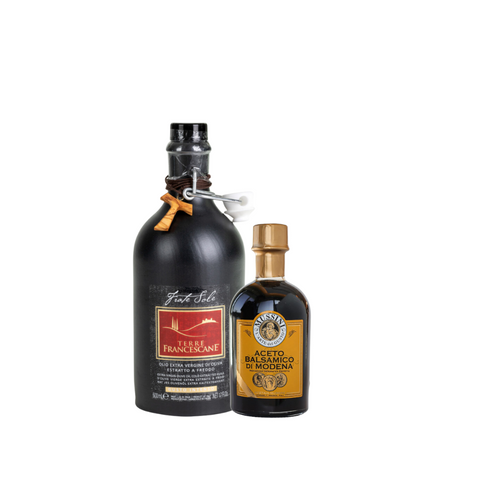 Extra Virgin olive oil and Balsamic Vinegar