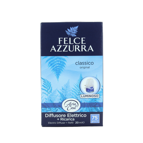 Classic Electric Diffuser + Refill 20 ml - Felce Azzurra