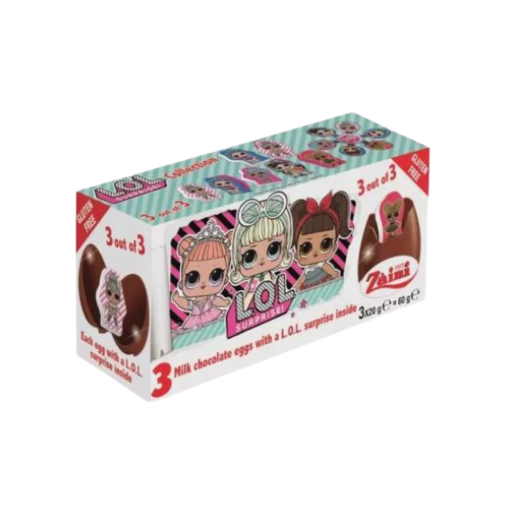 LOL Dance Chocolate Surprise Egg 60g Zaini Euromercato
