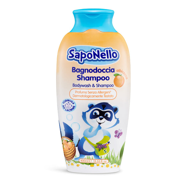 Apricot Delicate Bodywash-Shampoo 400ml - Euromercato
