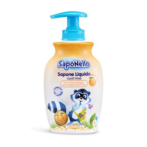 Apricot Liquid Soap 300ml - Saponello