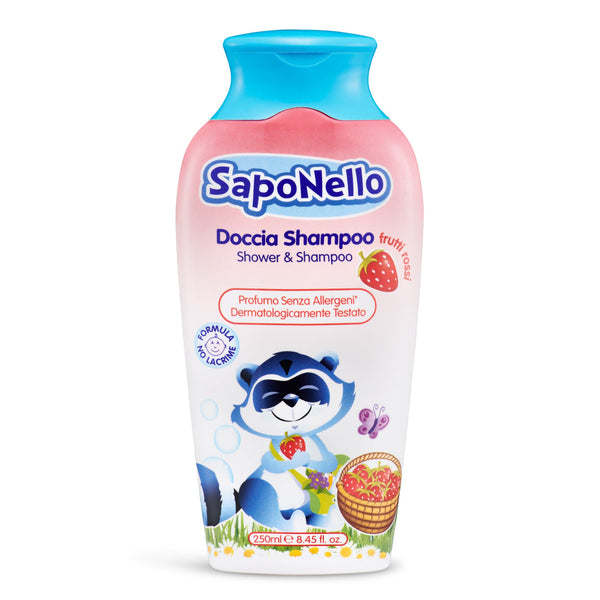 Moisturizing Shower-Shampoo 250ml - Euromercato