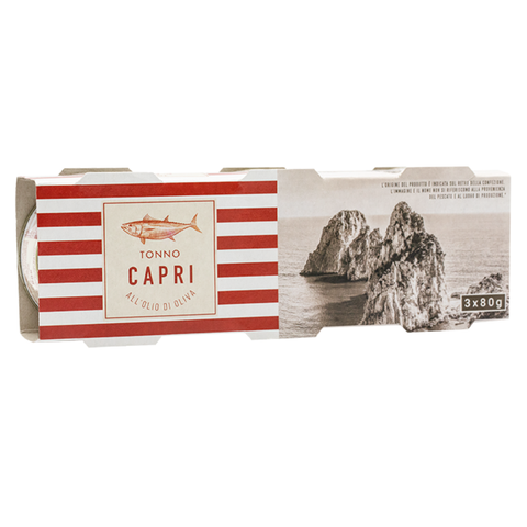 Tuna Fish in Olive Oil 3x80g - Capri