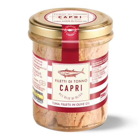 Tuna Fillet in Olive Oil 200g- Capri