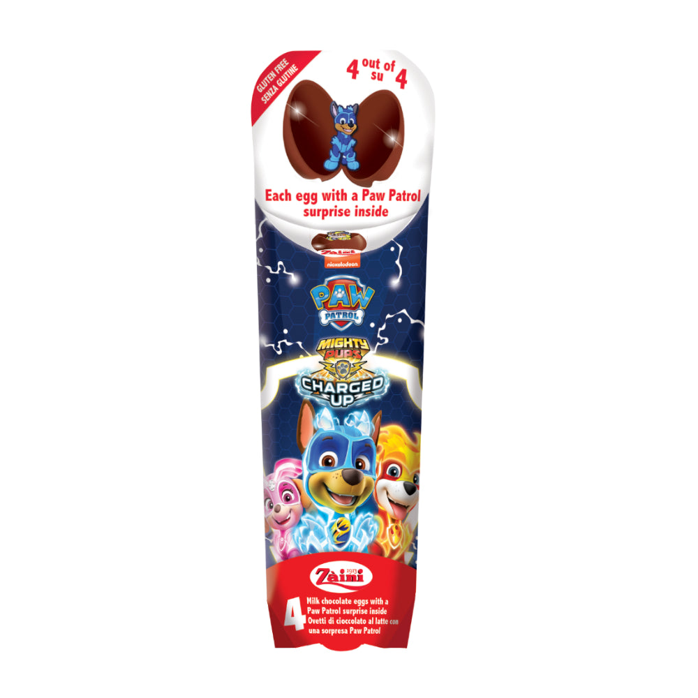 Paw Patrol Milk Chocolate Eggs Tube 80g Zaini Euromercato