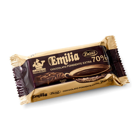 Emilia 70% Dark Chocolate Bar 200g