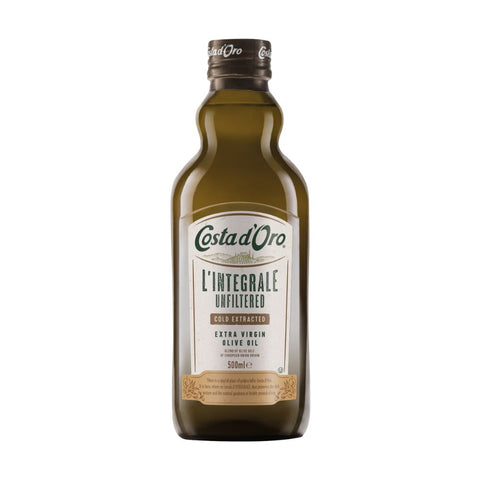 L'Integrale Unfiltred extra virgin Olive Oil 500ml - Costa d'Oro