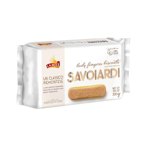 Savoiardi Ladyfingers 200g - La Mole