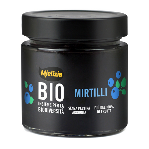 Organic Blueberries Fruit Compote 250g - Mielizia