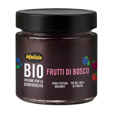 Organic Forest Fruits Compote 250g - Mielizia