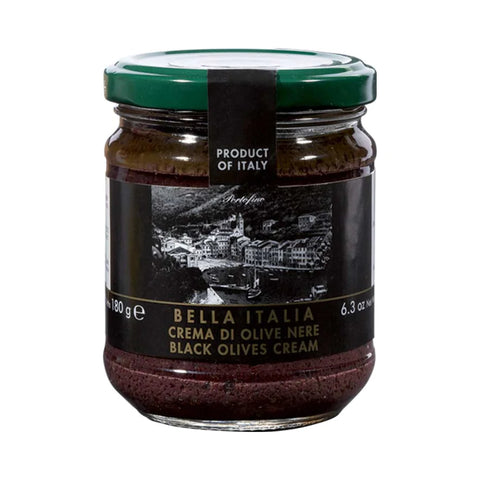 Black Olives Cream 180g - Bella Italia