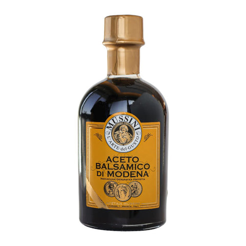 Balsamic Vinegar Modena Yellow 3 coins 250ml - Mussini