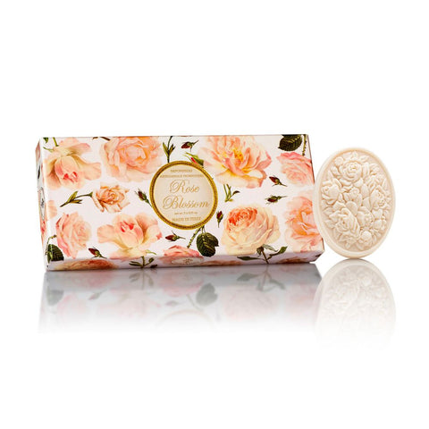 Rose Oval Soaps 3x125g