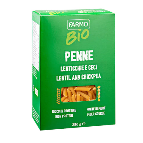 BIO Gluten Free Lentil & Chickpea Penne 250g - Farmo
