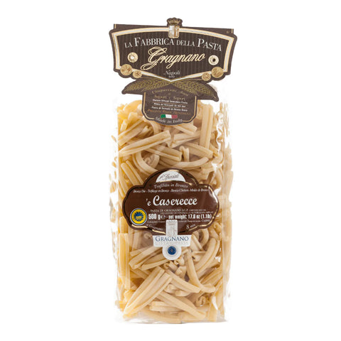 Durum Wheat Semolina Caserecce 500g - La Fabbrica
